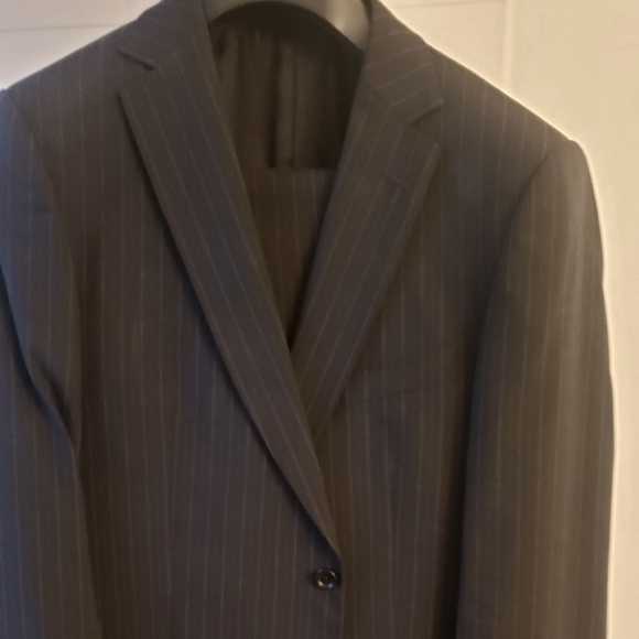 Z zenga pin stripe suit black - Picture 1 of 4